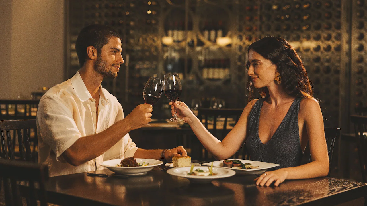 Di Roza Italian restaurant at Hyatt Zilara Rose Hall featuring elegant dining, authentic Italian cuisine, and a warm Mediterranean-inspired atmosphere.