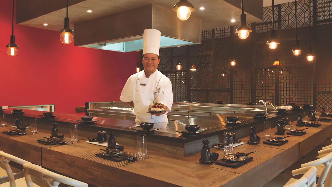 FuZion Asian restaurant at Hyatt Zilara Rose Hall featuring contemporary dining, sushi selections, and authentic Asian-inspired cuisine.