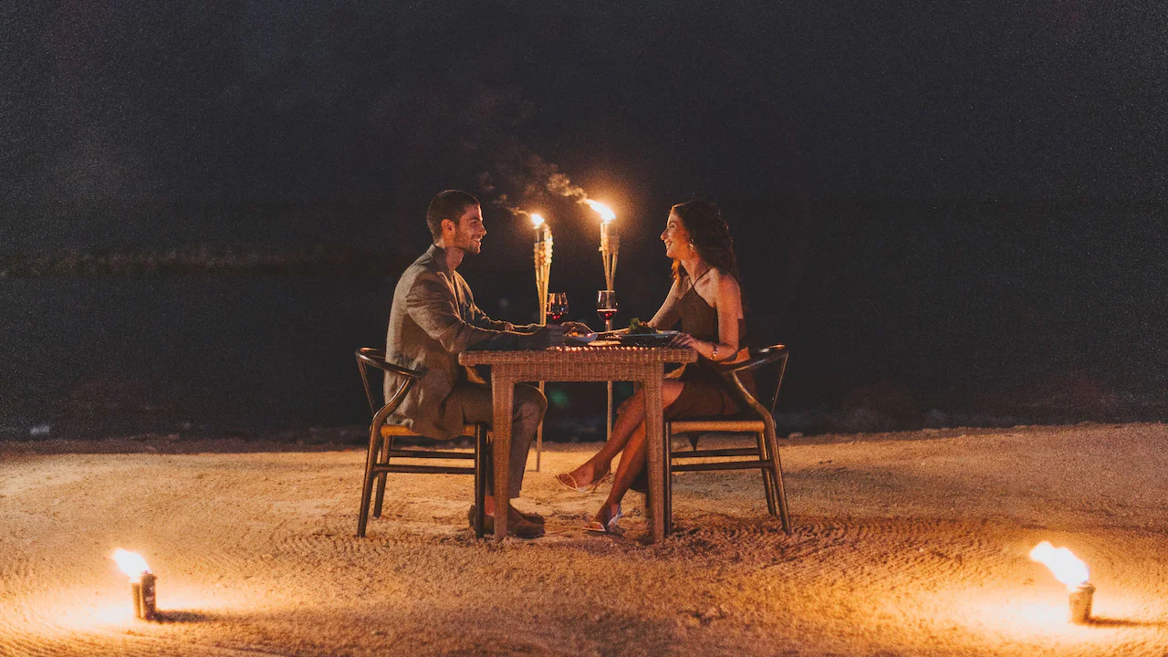 Premium Private Dining at Hyatt Zilara Rose Hall featuring an elegant oceanfront dining setup, personalized service, and gourmet cuisine.