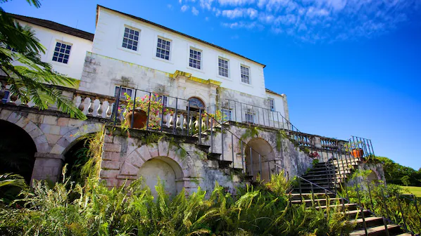 Rose Hall Great House near Hyatt Zilara Rose Hall in Montego Bay, featuring Jamaica's historic plantation estate and landmark attraction